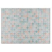 Abstracte achtergrond met gemengde kleine vlekken snijplank (Voorkant)