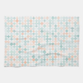 Abstracte achtergrond met gemengde kleine vlekken theedoek (Horizontaal)