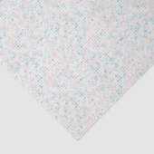 Abstracte achtergrond met gemengde kleine vlekken tissuepapier (Detail)