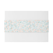 Abstracte achtergrond met gemengde kleine vlekken uitnodigingen wikkel (Achterkant Voorbeeld)