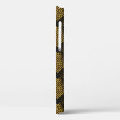 Abstracte achtergrond met gouden kleur met vierkan Case-Mate iPhone case (Achterkant / Links)