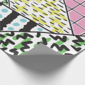 Abstracte achtergrond met handtekening 3 cadeaupapier (Hoek)