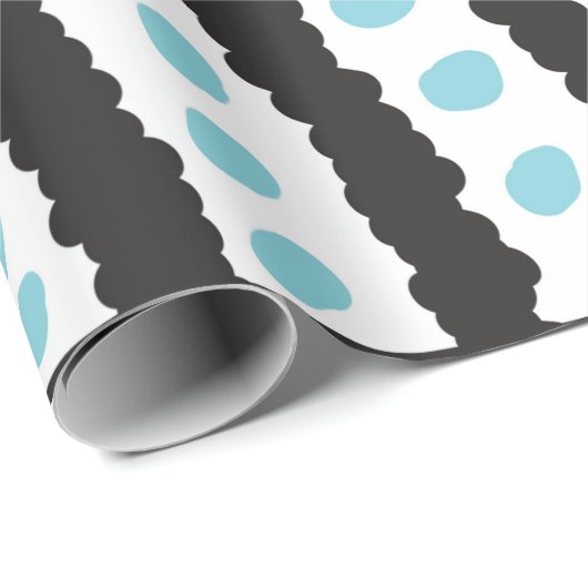 Abstracte achtergrond met handtekening 3 cadeaupapier (Rol Hoek)