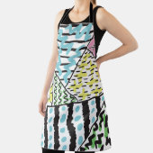 Abstracte achtergrond met handtekening 3 schort (Insitu)