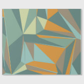 Abstracte achtergrond met kleurrijke driehoekige o cadeaupapier (Vlak)