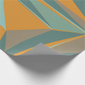 Abstracte achtergrond met kleurrijke driehoekige o cadeaupapier (Hoek)