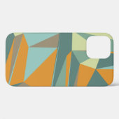 Abstracte achtergrond met kleurrijke driehoekige o Case-Mate iPhone case (Achterkant (horizontaal))