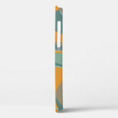 Abstracte achtergrond met kleurrijke driehoekige o Case-Mate iPhone case (Achterkant / Links)