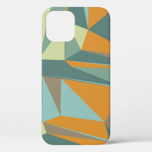 Abstracte achtergrond met kleurrijke driehoekige o Case-Mate iPhone case
