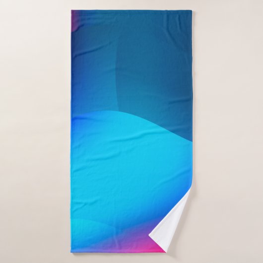 Abstracte achtergrond met kleurrijke gradiënt. Vib Badhanddoek (Badhanddoek)