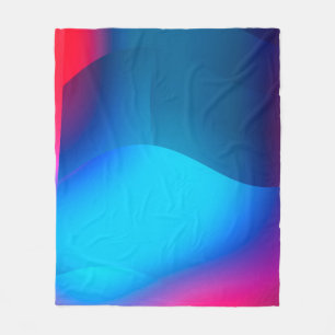 Abstracte achtergrond met kleurrijke gradiënt. Vib Fleece Deken