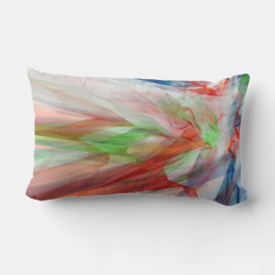 Abstracte achtergrond met kleurrijke kristallen kussen
