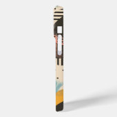 Abstracte achtergrond met lineaire patronen Case-Mate iPhone case (Achterkant / Links)