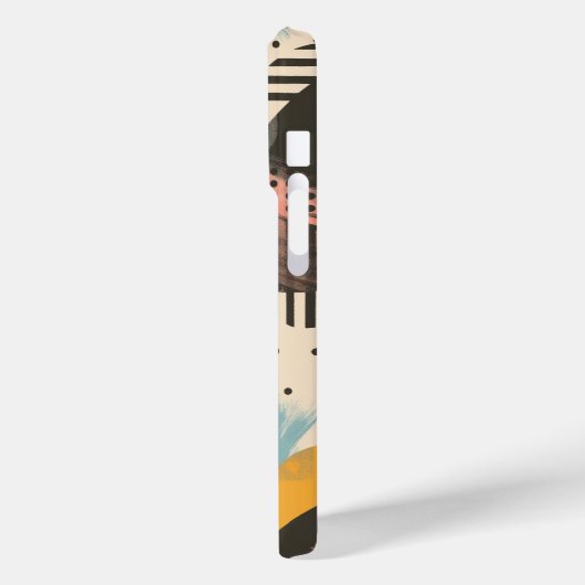 Abstracte achtergrond met lineaire patronen Case-Mate iPhone case (Achterkant / Links)