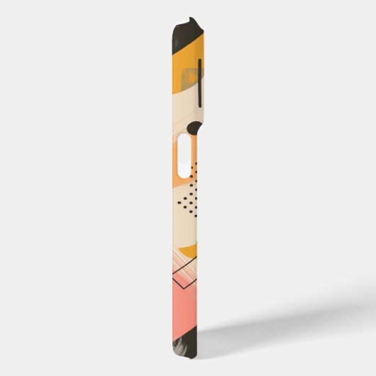 Abstracte achtergrond met lineaire patronen Case-Mate iPhone case (Achterkant / Rechts)