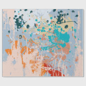 Abstracte  achtergrond met meerkleurige pai cadeaupapier (Vlak)