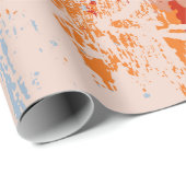 Abstracte  achtergrond met meerkleurige pai cadeaupapier (Rol Hoek)