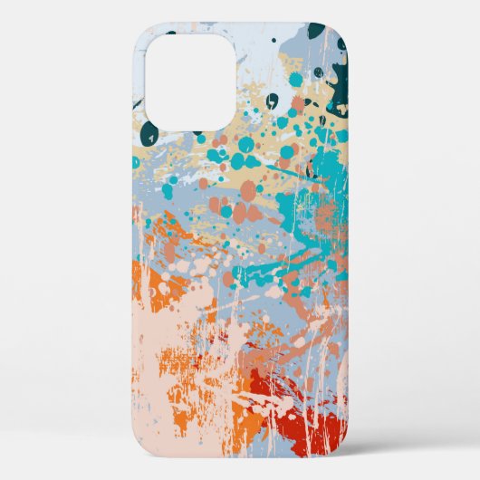 Abstracte achtergrond met meerkleurige pai Case-Mate iPhone case (Achterkant)