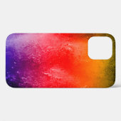 Abstracte achtergrond met poedersplatten, beweging Case-Mate iPhone case (Achterkant (horizontaal))
