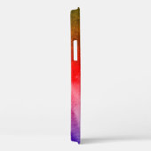 Abstracte achtergrond met poedersplatten, beweging Case-Mate iPhone case (Achterkant / Rechts)