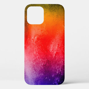 Abstracte achtergrond met poedersplatten, beweging Case-Mate iPhone case