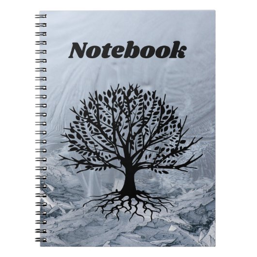 Abstracte achtergrond met vetgedrukte structuur notitieboek (Voorkant)