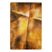 abstracte achtergrond mini klembord (Achterkant)