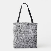 Abstracte achtergrond. Monochrome textuur. Afbeeld Tote Bag (Achterkant)