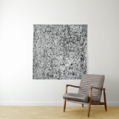 Abstracte achtergrond. Monochrome textuur. Afbeeld Wandkleed (In Situ (horizontaal))