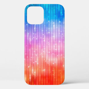 Abstracte achtergrond. multicolored glanzende acht Case-Mate iPhone case
