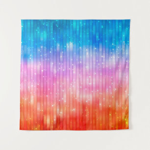 Abstracte achtergrond. multicolored glanzende acht wandkleed