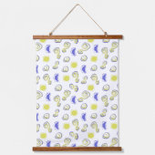 Abstracte achtergrond, naadloos patroon hangend wandkleed (Voorkant)
