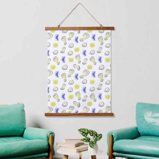 Abstracte achtergrond, naadloos patroon hangend wandkleed (Woonkamer)