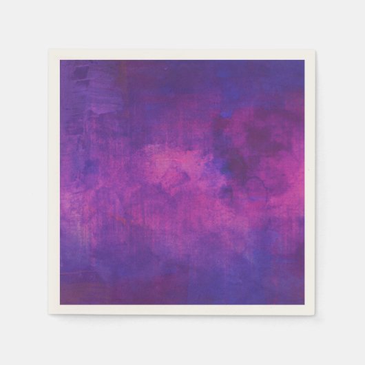 Abstracte achtergrond Paarse en roze Waterverf Servet (Voorkant)