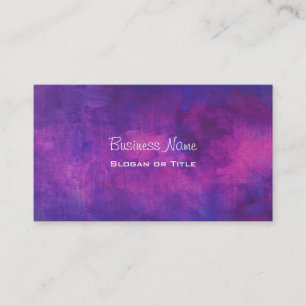 Abstracte achtergrond Paarse en roze Waterverf Visitekaartje