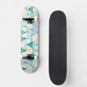 Abstracte achtergrond persoonlijk skateboard (Voorkant)