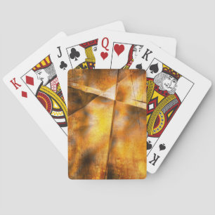 abstracte achtergrond pokerkaarten