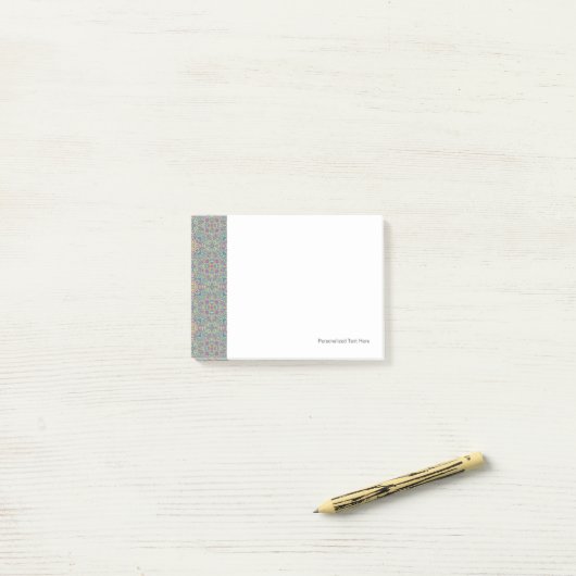 Abstracte achtergrond post-it® notes (Op bureau)