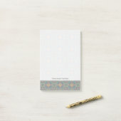 Abstracte achtergrond post-it® notes (Op bureau)