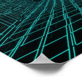 Abstracte achtergrond poster (Hoek)