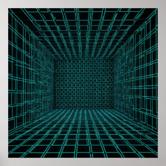 Abstracte achtergrond poster