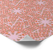 Abstracte achtergrond poster (Hoek)