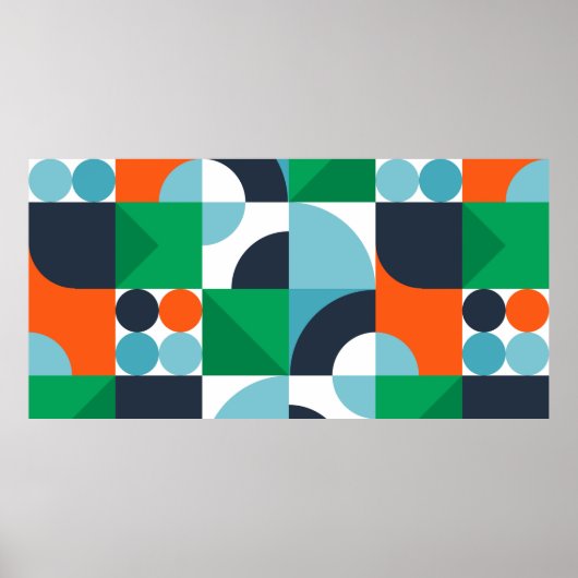 abstracte achtergrond poster (Voorkant)