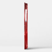 abstracte achtergrond: rode achtergrond met golven Case-Mate iPhone case (Achterkant / Links)