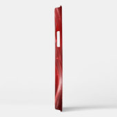 abstracte achtergrond: rode achtergrond met golven Case-Mate iPhone case (Achterkant / Rechts)