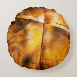 abstracte achtergrond rond kussen