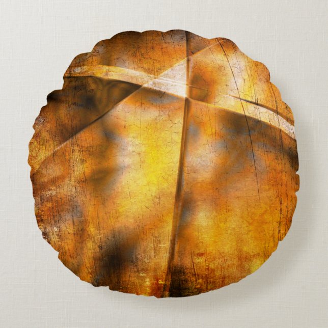 abstracte achtergrond rond kussen (Voorkant)