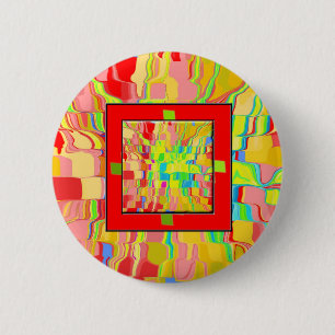 Abstracte achtergrond ronde button 5,7 cm