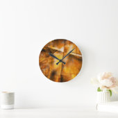 abstracte achtergrond ronde klok (Huis)