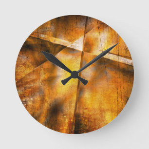 abstracte achtergrond ronde klok